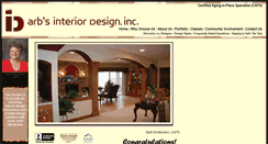 Desktop Screenshot of barbsinteriordesign.com